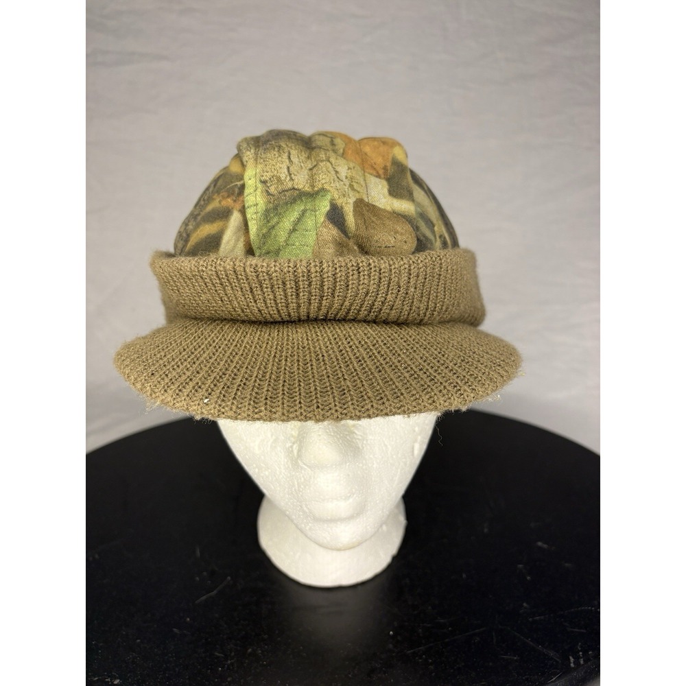 Vintage Walls Hunting Hat One Size Ear Flaps Insulated Lined Winter Duck Camo